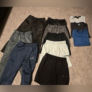 Lot of boys size 10-12 athletic clothes